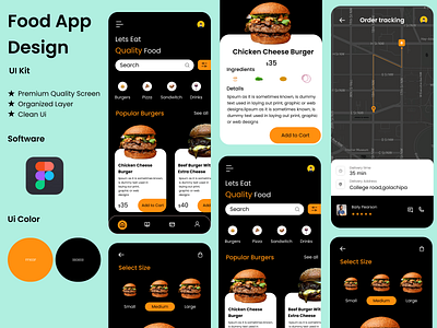 Food App UI Design