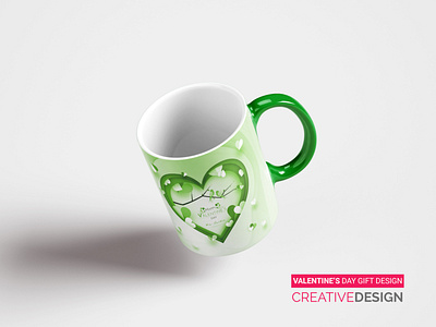 Happy Valentine's Day Gift Mug Design by Creative Design_Rejaul