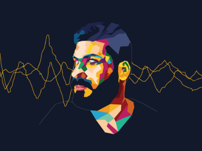 Colors and shapes Portrait