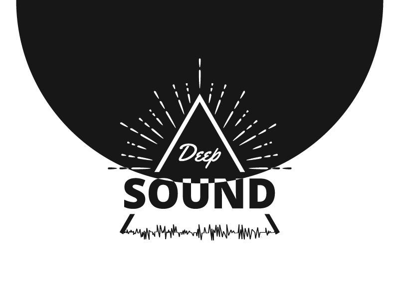 DeepSoung Logo illustration music logo sound