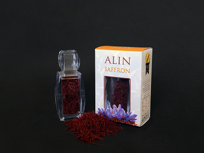 Alin Saffron packaging design by Beige Studio adobe illustrator adobe photoshop branding design illustration logo minimal package packaging design