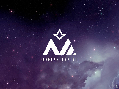 Modern Empire Studios empire exploration geometric geometry logo military modern mountains ship space space ship