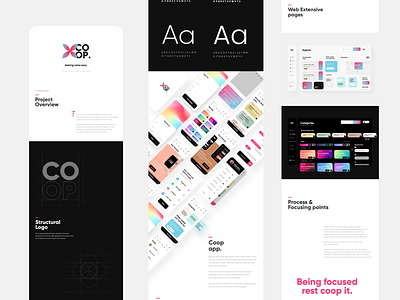 Coop. apps conceptdesign design graphicdesign illustration interactiondesign problem solving design ui ux website concept