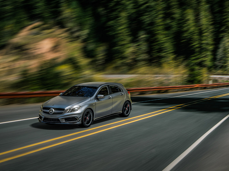 Mercedes A45 AMG - Pacific Northwest pacific northwest 3d hdri car mercedes backplate vray cinema 4d c4d