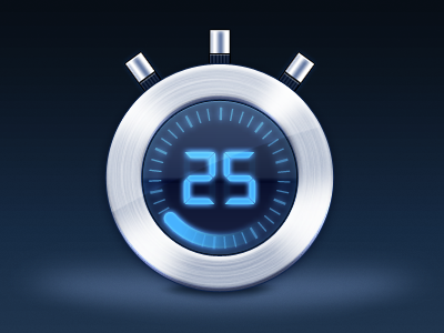 Sublimevideo Timer Icon html5 video icon player sublimevideo timer