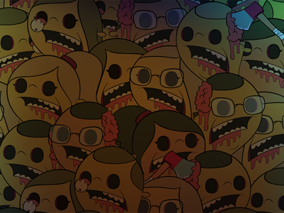zombie background android app background character cute design illustration interface iphone labs maniac oporto porto portugal state vaz vector wallpaper zez zezvaz zombie zombies