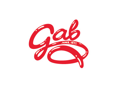 GAB logo test design gab gift identity logo porto portugal shop souvenir store