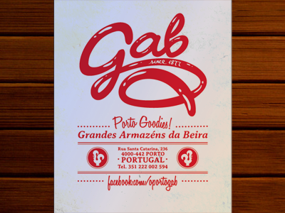 Gab flyer dribbble