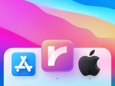 iOS icon view logo ui