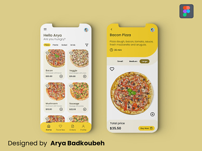 Fast Food App app branding concept cook delivery design drink fast food figma food app illustration logo mobile mobile app pizza pwa ui ux