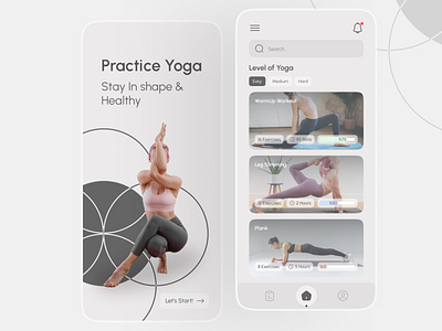 Yoga App Concept