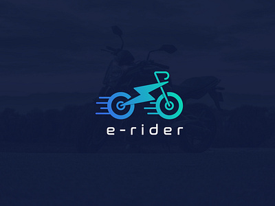 E Ride | Bike Logo