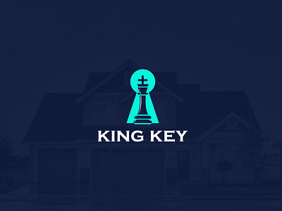 Key Logo | King Key Logo home house key keychain king king key