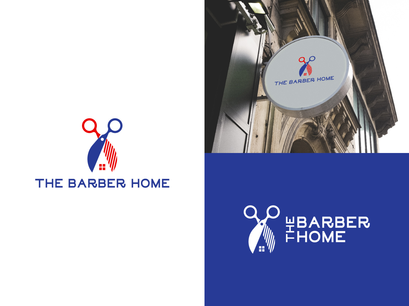 The Barber Home by Nilesh R on Dribbble