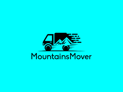 Mountains Mover design graphic design illlustrator illustration illustrations illustrator logo logodesign logotype mountain movers ui