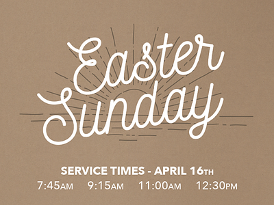 Easter Sunday bible book church design easter graphic series sermon sunday sunrise