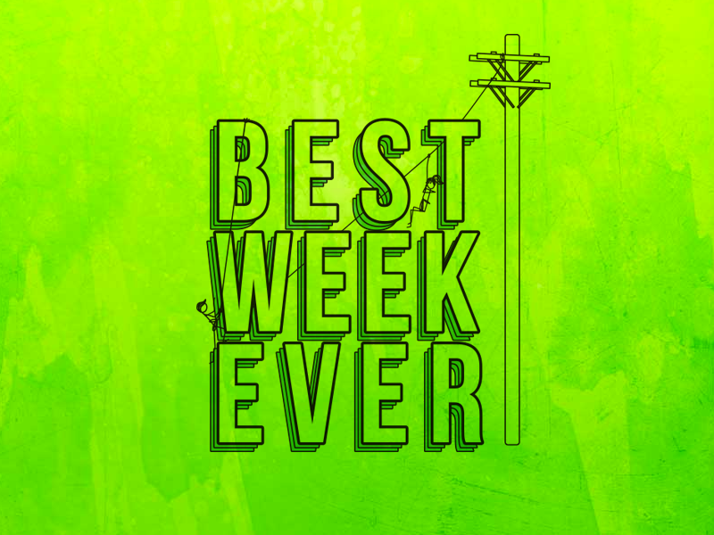Best Week Ever T-Shirt middle school retreat student ministry students youth group tshirt ever week best