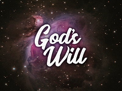 God's Will Sermon Series church design graphic logo series sermon simple