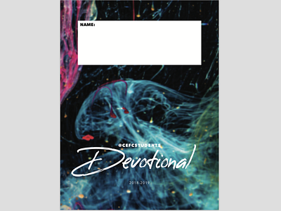 Student Devotional Cover Design