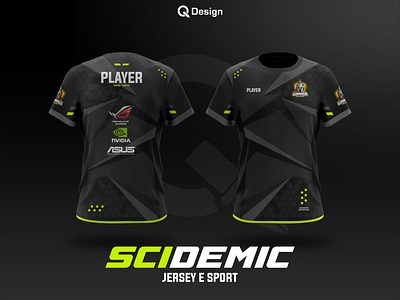 Design Jersey E Sport - SCIDEMIC