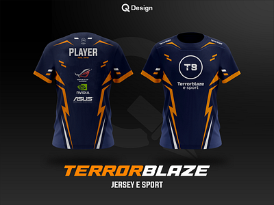 TerrorBlaze - Jersey E Sport Design