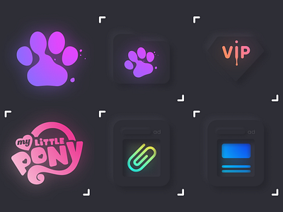 Furry group design assets