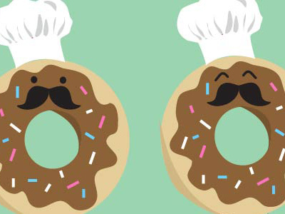 Donut Mascot character design graphics illustration mascot design vector illustration