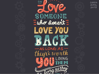 Love Someone Back?