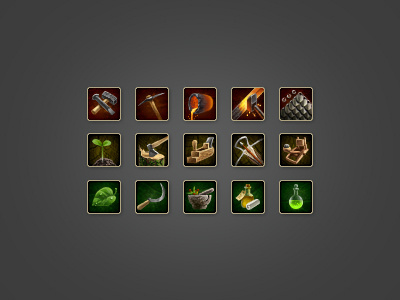 Mini icon set