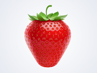 Strawberry food illustration strawberry vector