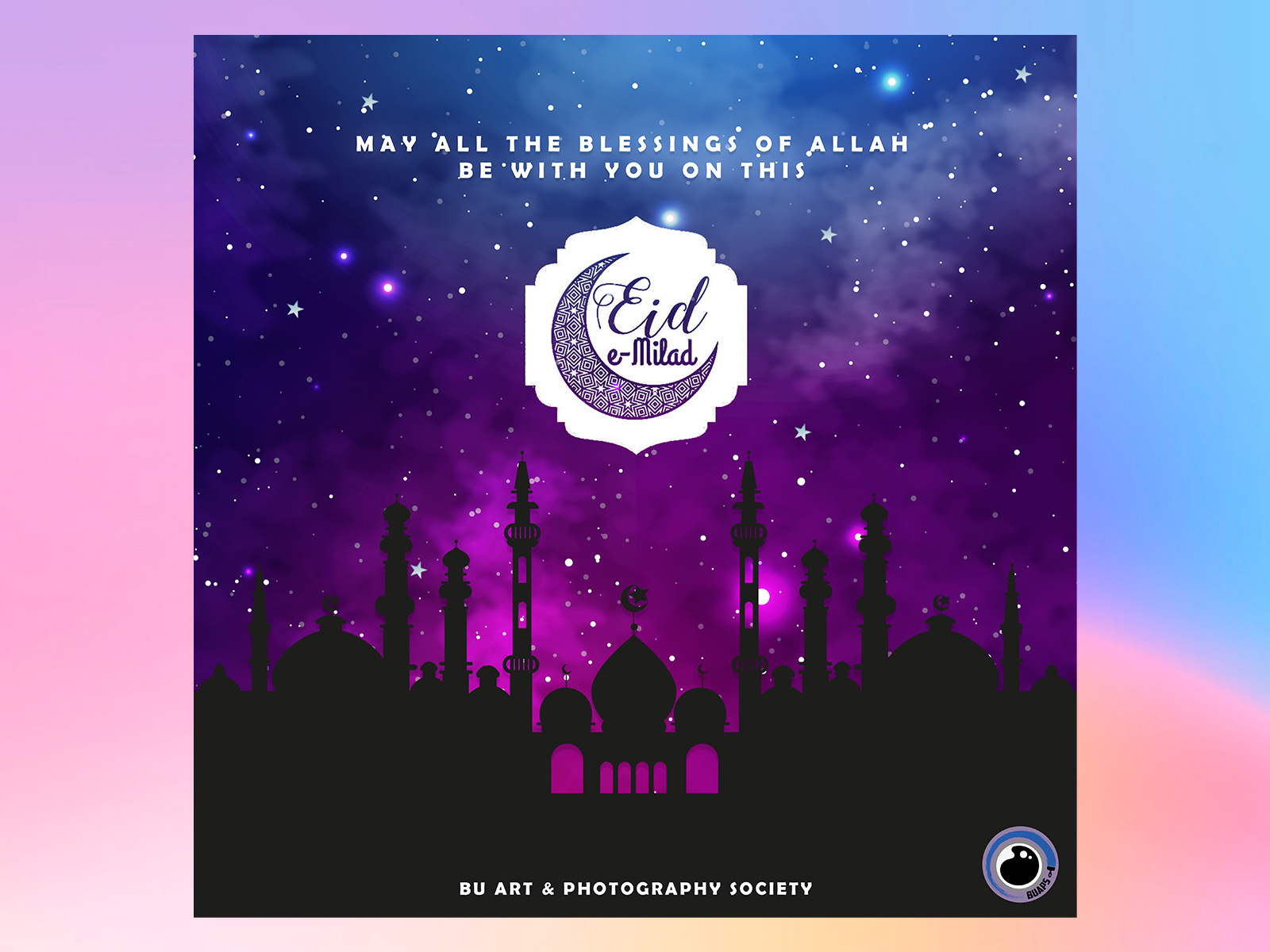 Eid e MiladUnNabi poster by Aminul Haque on Dribbble