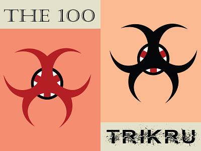 The 100 | Sticker Design graphic design illustration vector