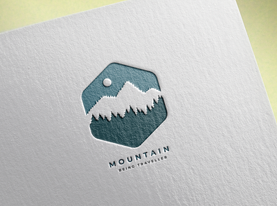 Mountain art design graphic design logo logodesign logoinspiration minimal monogram monogram logo mountain travelinglogo travellogo typo vector