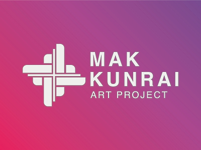 MAKKUNRAI ART PROJECT LOGO DESIGN branding concept logo costum logo design graphic design illustration logo logo design minimalist logo
