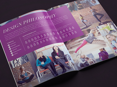 Soybu Press Kit apparel booklet color design graphic design layout print purple