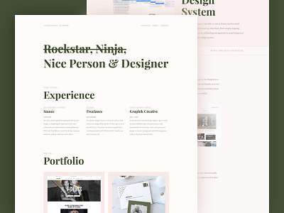 Portfolio Update design ecommerce graphic design layout portfolio ui web