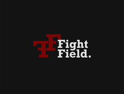 fight field logo design brand identity design branding design graphic design icon logo logodesign