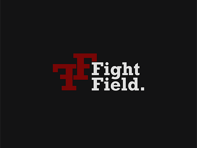 fight field logo design