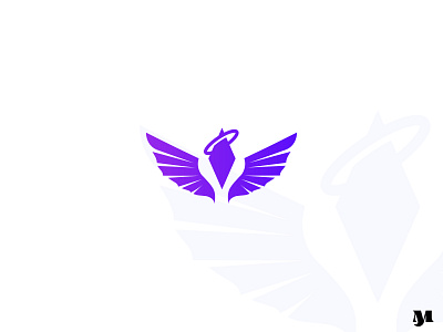 "Diamond & Wings" by byjakem branding cheap logo diamond diamond logo for sale logo logo for sale logotipo logotype logotypedesign minimal vector wings