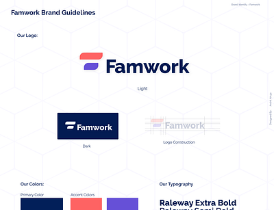 Famwork Branding - EHS Brand Identity branding design logo minimal typography ux vector