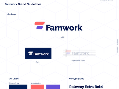 Famwork Branding - EHS Brand Identity branding design logo minimal typography ux vector