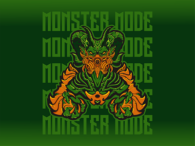 Monster Mode - Human x Animal design illustration