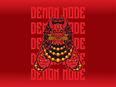 Demon Mode - Human x Satan design illustration