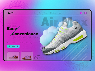 Nike graphic design nike ui ux web design