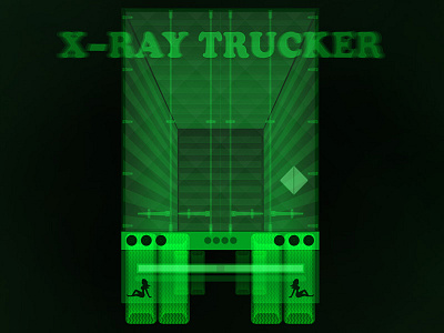 Jason Rothman X Ray Trucker Green