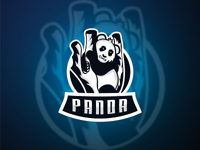 Panda-02-Mascot angry angry logo branding design e sports gaming mascot graphic design illustration illustrator logo logo maker mascot logo panda panda mascot vector