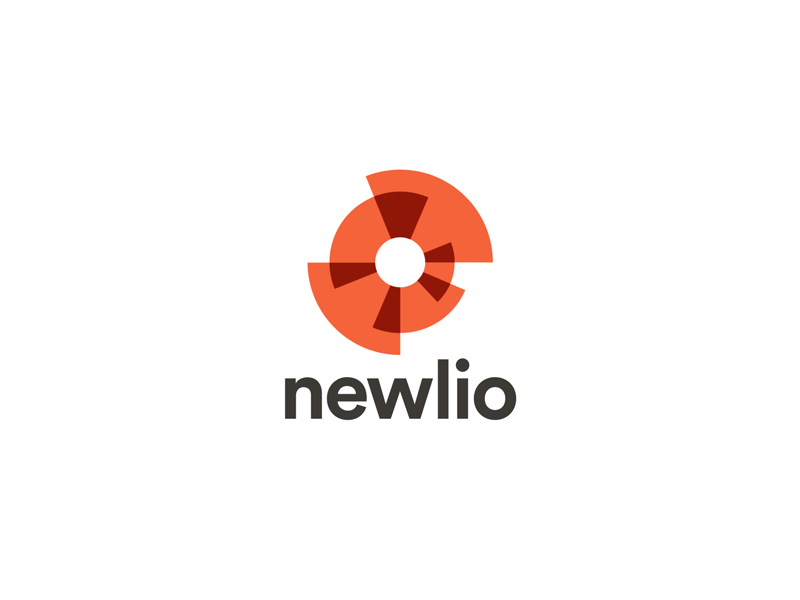 Newlio logo animation branding data graphics ident identity infographic logo motion
