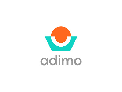 Adimo basket branding design icon identity logo shopping