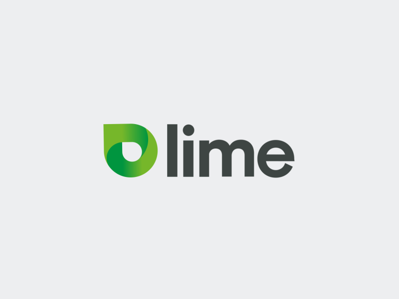 Lime logo animated animation branding energy green ident identity lime logo saving