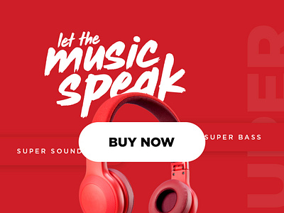 Let the music speak app branding design